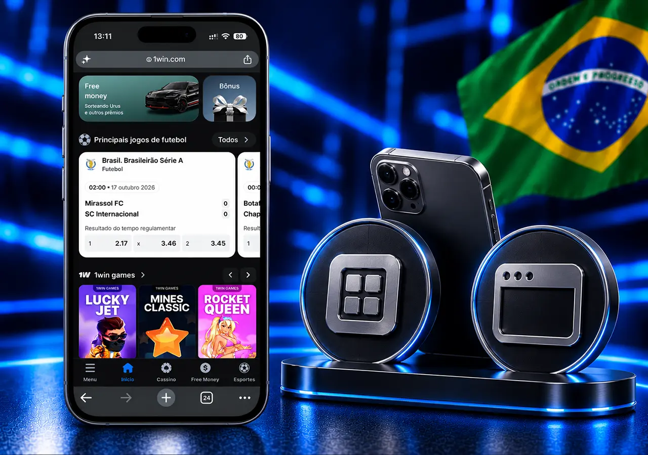 Diferenças de uso da 1win pelo aplicativo e pelo navegador